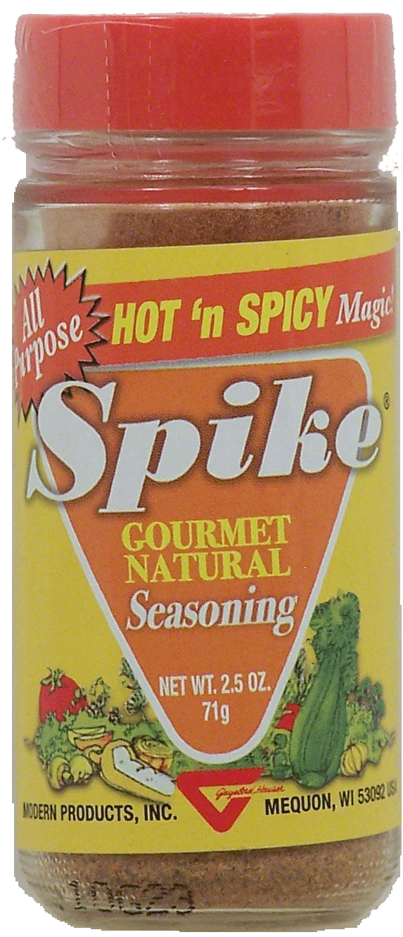 Spike Gourmet hot 'n spicy natural seasoning, all purpose Full-Size Picture